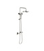 Toff Bathrooms Moleti Doucheset Thermostaatkraan Opbouw Nikkel TF139838Q Douche