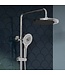 Douche met Thermostaatkraan Chroom Opbouw | Moleti Doucheset TF176031Q