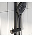 Douche met Thermostaatkraan Gunmetal Inbouw | Moleti Doucheset TF152528Q