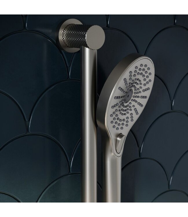 Douche met Thermostraatkraan Nikkel Inbouw | Moleti Doucheset TF152527Q