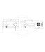 Badkraan inbouw TF123914Q Moleti
