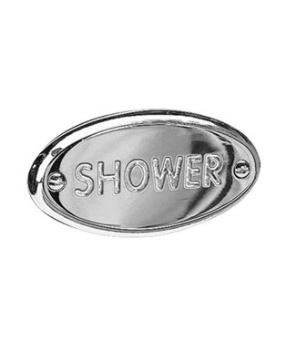 Windsor & Co. Douche aanduiding naambordje WB721