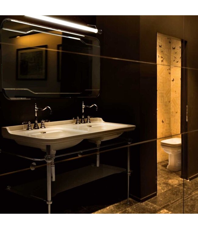 Klassieke dubbele wastafel 150cm Portofino WB4143-9195KE