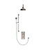 Douche met Thermostaatkraan Witte Hendels Inbouw | Mont Blanc Doucheset WB1860X6