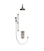 Douche met Thermostaatkraan Zwarte Hendels Inbouw | Blackwell Doucheset WB1860X6