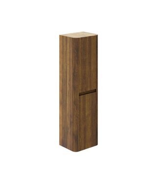 Horton & Studley  Kolomkast 140 cm Wand Rib Chester Walnoot