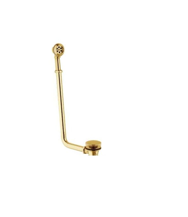 Badoverloop en overloop met klikwaste