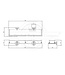 Planchet 50cm met glasplaat WBON602