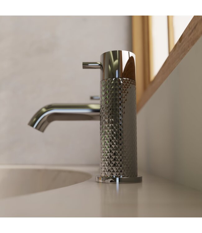 Badkraan op badrand Chroom Moleti TF176036Q