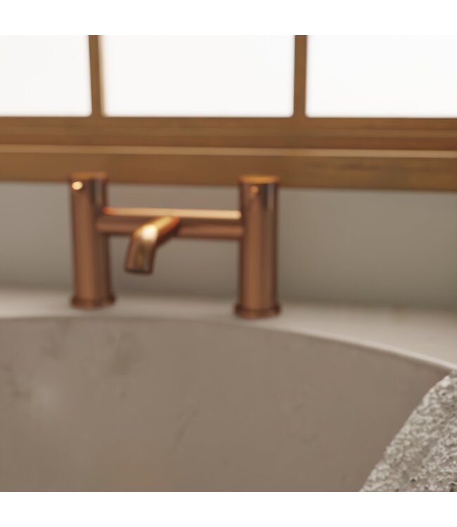 Badkraan op badrand Satijn Brons Moleti TF172532Q