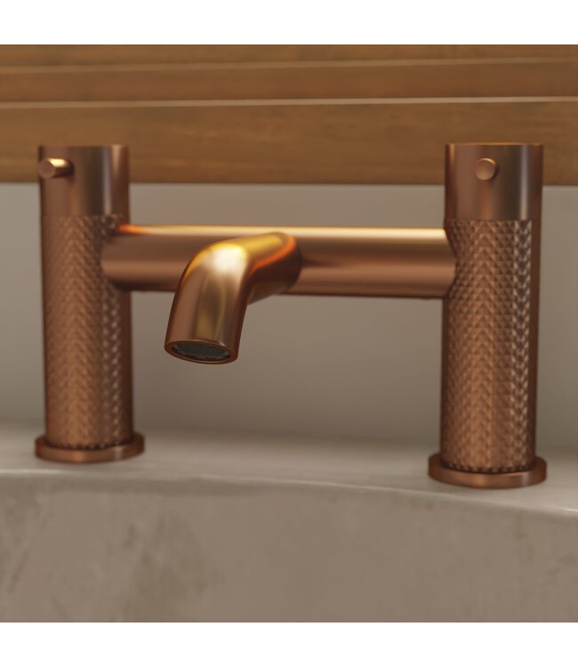 Badkraan op badrand Satijn Brons Moleti TF172532Q