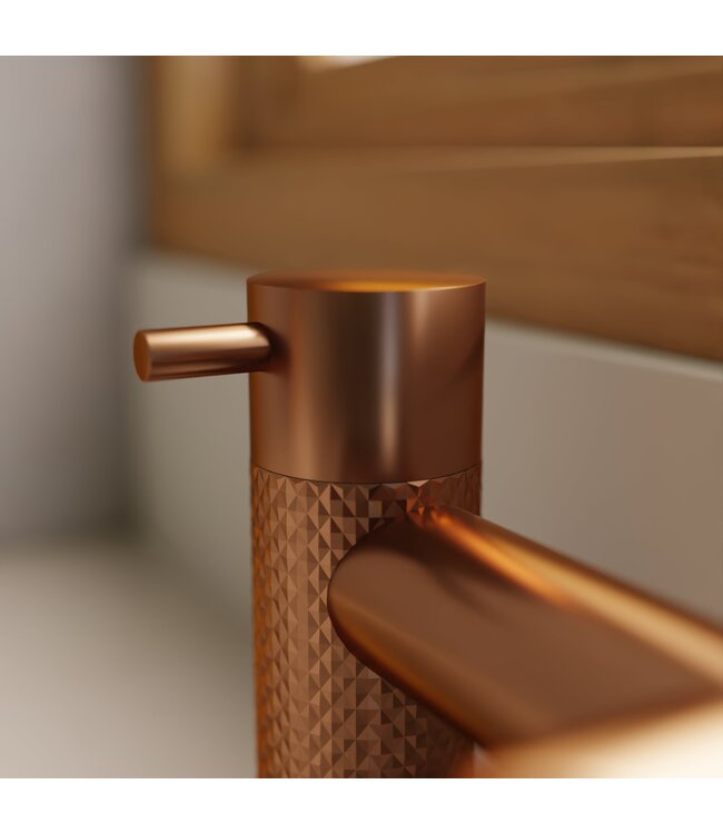 Badkraan op badrand Satijn Brons Moleti TF172532Q