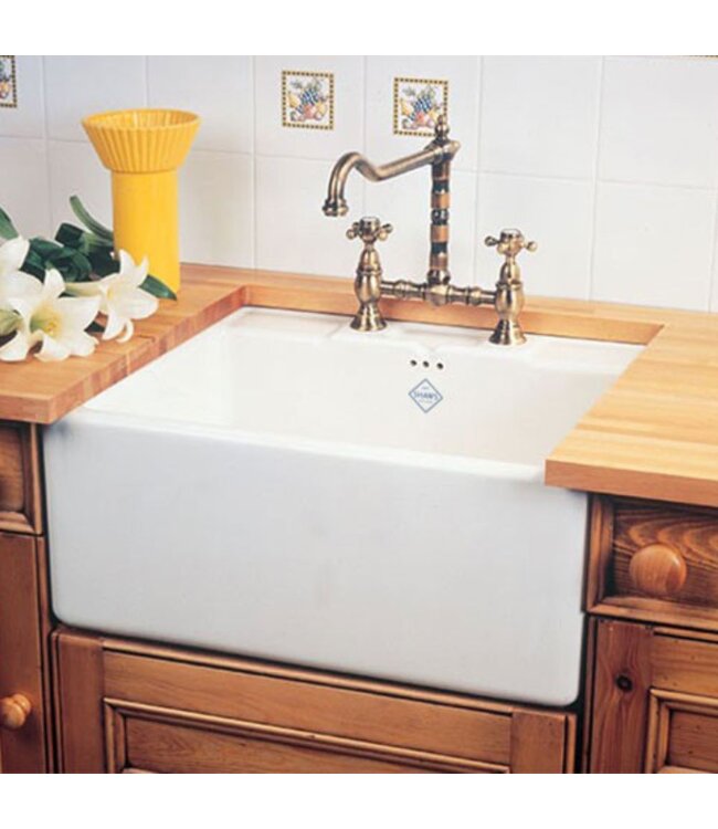 Spoelbak Ribblesdale 2 gats WKRIBBSH