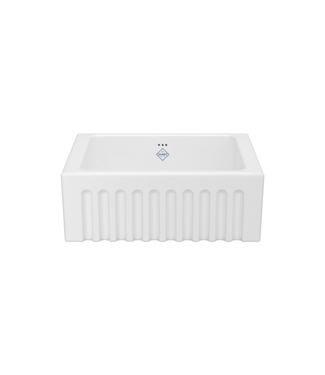 Spoelbak Bowland 800 Handgemaakte Vuurvaste Keramische Keukenspoelbak in Engels Landelijk Design 595x460x244mm Onderbouw Butler Sink