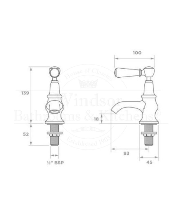Fonteinkraan WB1822 Blackwell