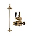 Douche met Thermostaatkraan Zwarte hendels Opbouw | Blackwell Doucheset WB1850X2