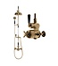 Douche met Thermostaatkraan Zwarte hendels Opbouw | Blackwell Doucheset WB1850X1