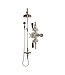 Douche met Thermostaatkraan Zwarte hendels Opbouw | Blackwell Doucheset WB1850X3