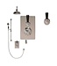 Douche met Thermostaatkraan Zwarte Hendels Opbouw | Blackwell Doucheset WB1860X1