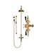 Douche met Thermostaatkraan Zwarte hendels Opbouw | Blackwell Doucheset WB1850X5
