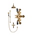 Douche met Thermostraatkraan Zwarte Hendels Opbouw | Blackwell Doucheset WB1850X6