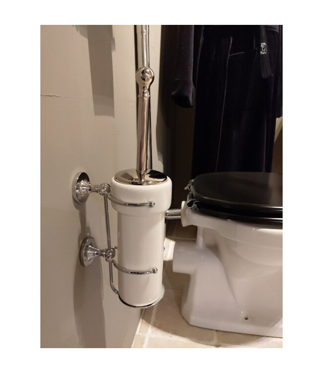 Toiletborstel met houder klassiek WACD25