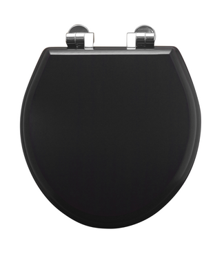 Windsor & Co. Toiletbril Carlton hout zwart