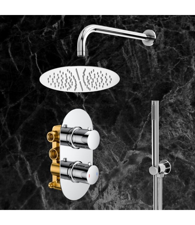 Inbouw thermostaat chroom STVQ01 Gido