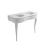 Klassieke dubbele wastafelset 120cm Toulon WBSA258