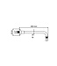 Douchearm 40cm WB48040V