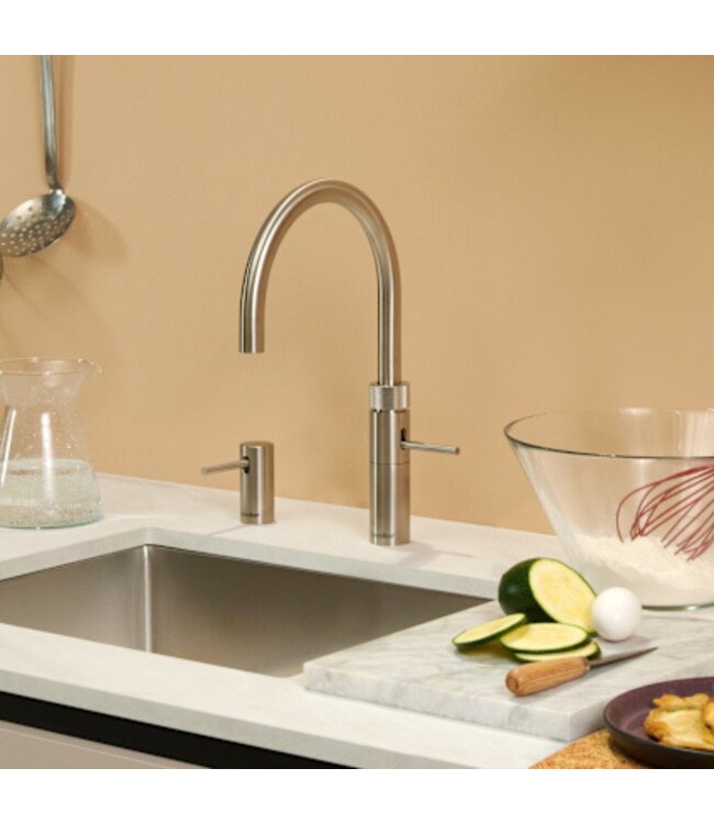 Quooker Kraan Fusion Round Roestvrijstaal
