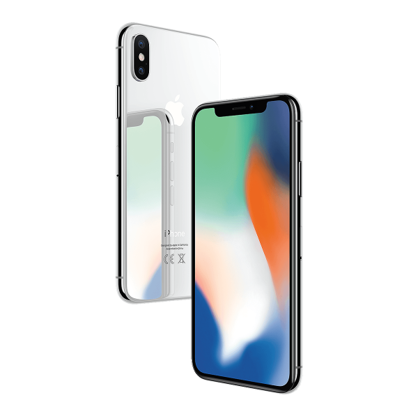 iPhone X 256GB Zilver refurbished