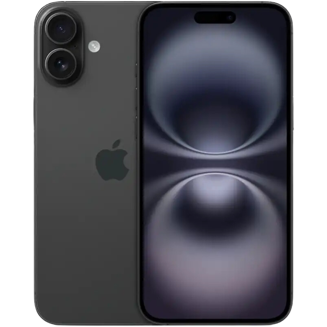 Refurbished iPhone 16 256GB Zwart