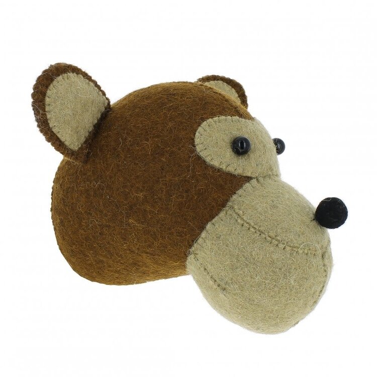 Fiona Walker England Dierenhoofd Aap - Mini