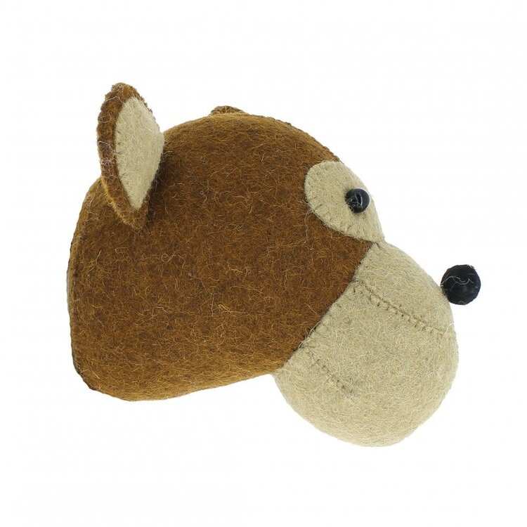 Fiona Walker England Animal Head Monkey - Mini