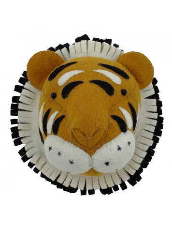 Fiona Walker England Animal Head Tiger - Orginal