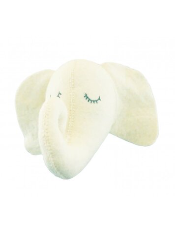 Fiona Walker England Animal Head Sleepy Elephant - Mini