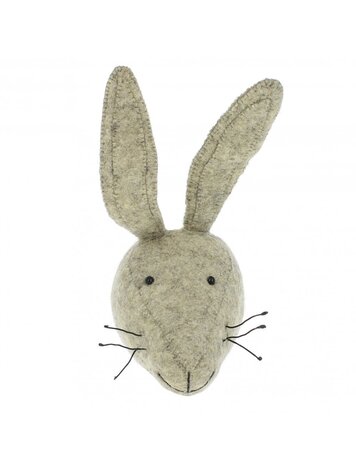 Fiona Walker England Animal Head Hare - Mini