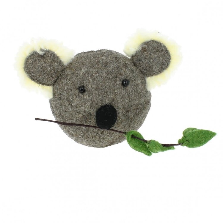 Fiona Walker England Animal Head Koala - Mini