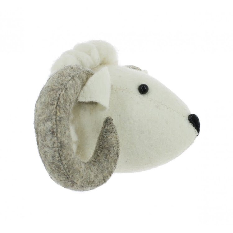 Fiona Walker England Animal Head Ram - Mini