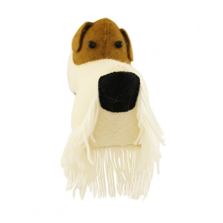 Fiona Walker England Animal Head Fox Terrier - Mini