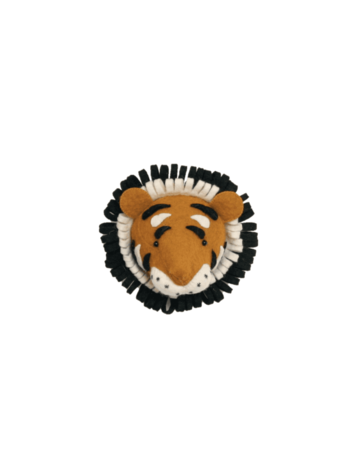Fiona Walker England Animal Head Tiger - Mini