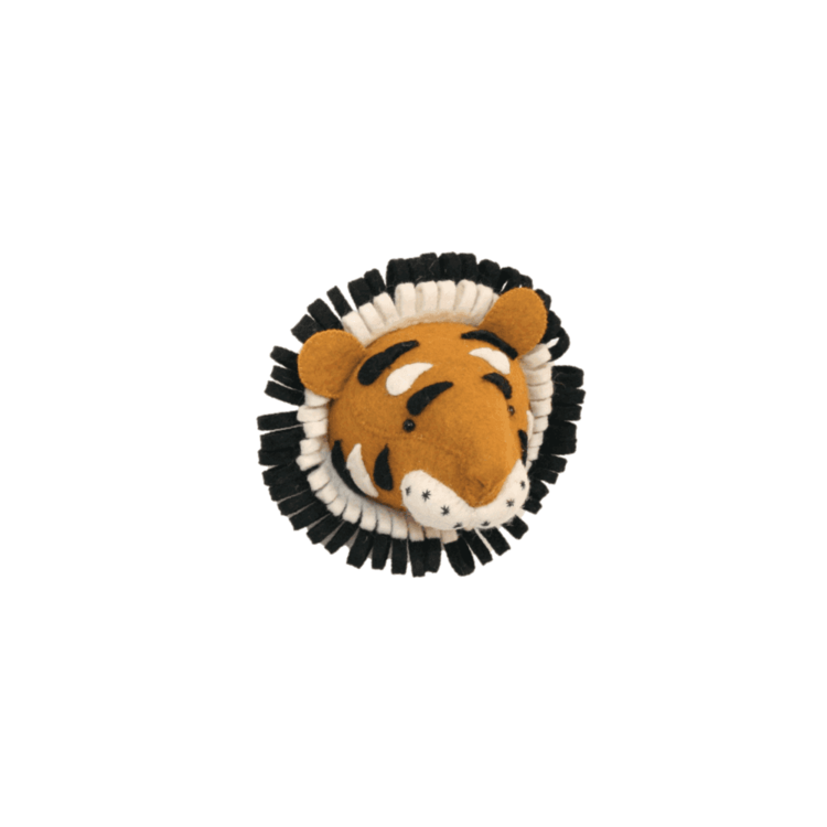 Fiona Walker England Dierenhoofd Tijger - Mini