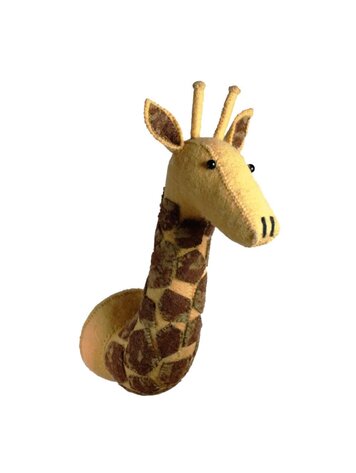 Fiona Walker England Animal Head Giraffe Tie Dye - Original