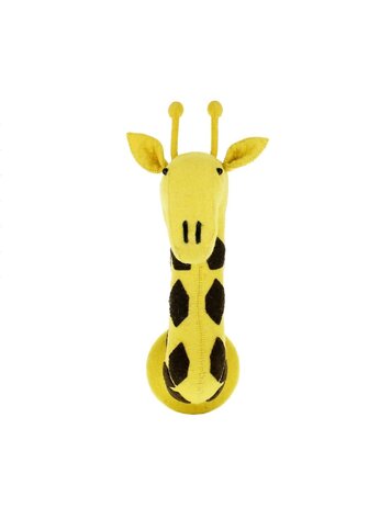Fiona Walker England Animal Head Giraffe - Original