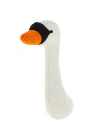 Fiona Walker England Animal Head Swan - Orginal