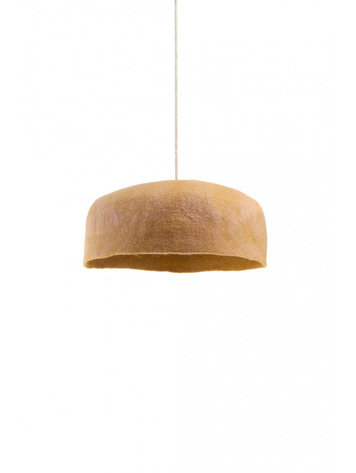 Muskhane Yourte Suspension Reversible - Rose Quartz/Or - Large Ø40cm