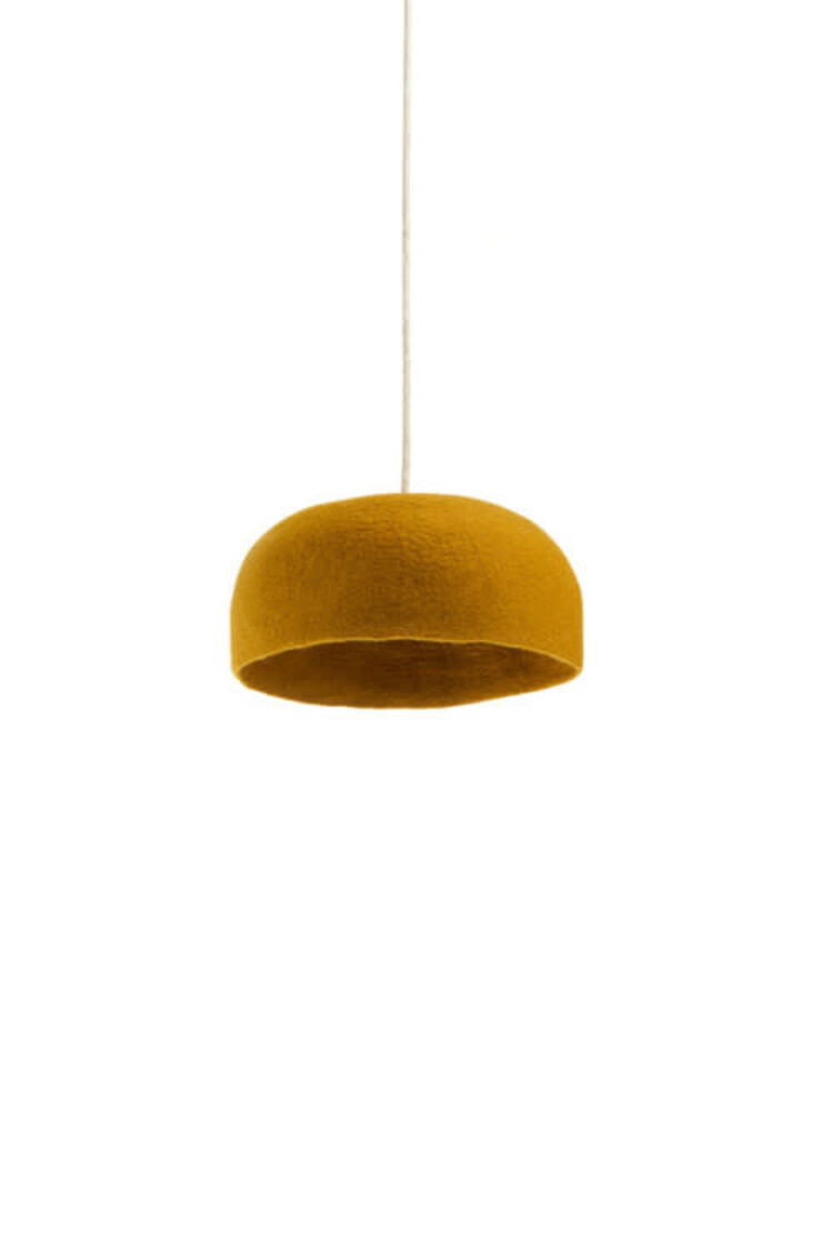 Muskhane Yourte Hanglamp Uni - Or - Small Ø30cm