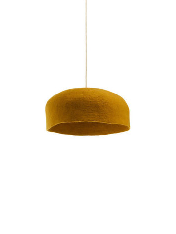 Muskhane Yourte Hanglamp Uni - Or - Large Ø40cm