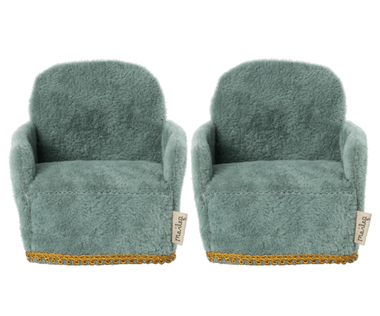 Maileg Chair, Mouse - 2 Pack